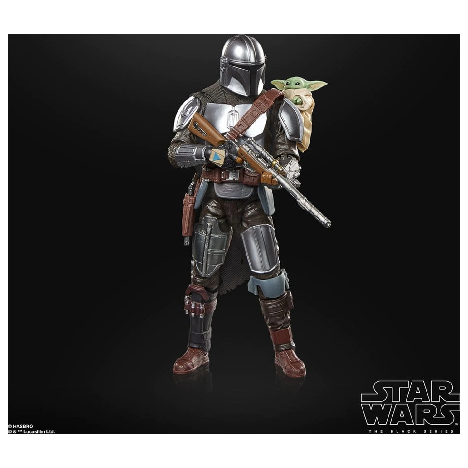 Star Wars: The Mandalorian & Grogu Black Series Figurka akcji The Mandalorian & Grogu 15 cm zdjęcie produktu