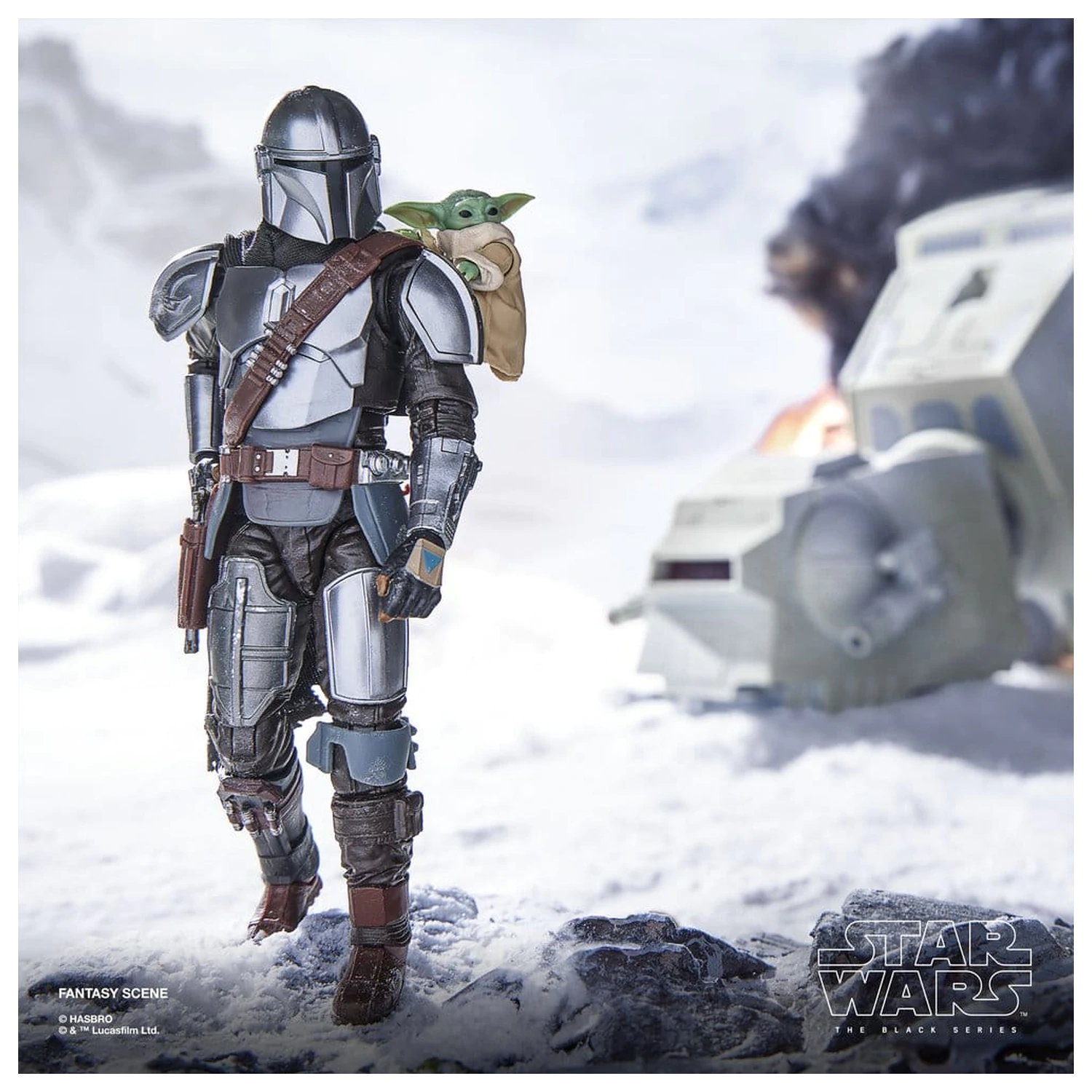 Star Wars: The Mandalorian & Grogu Black Series Figurka akcji The Mandalorian & Grogu 15 cm zdjęcie produktu