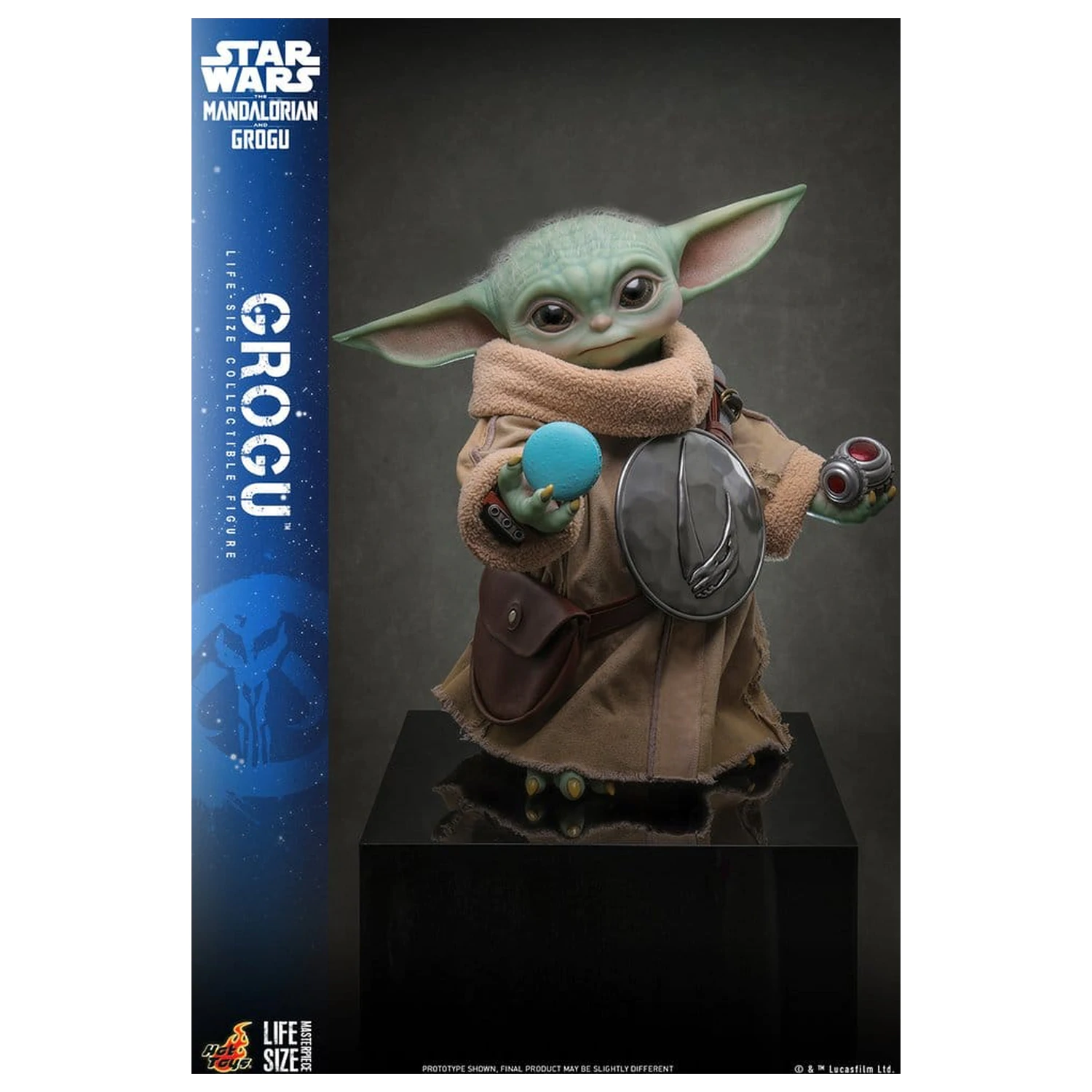 Star Wars: The Mandalorian & Grogu Figura naturalnej wielkości Grogu 38 cm zdjęcie produktu