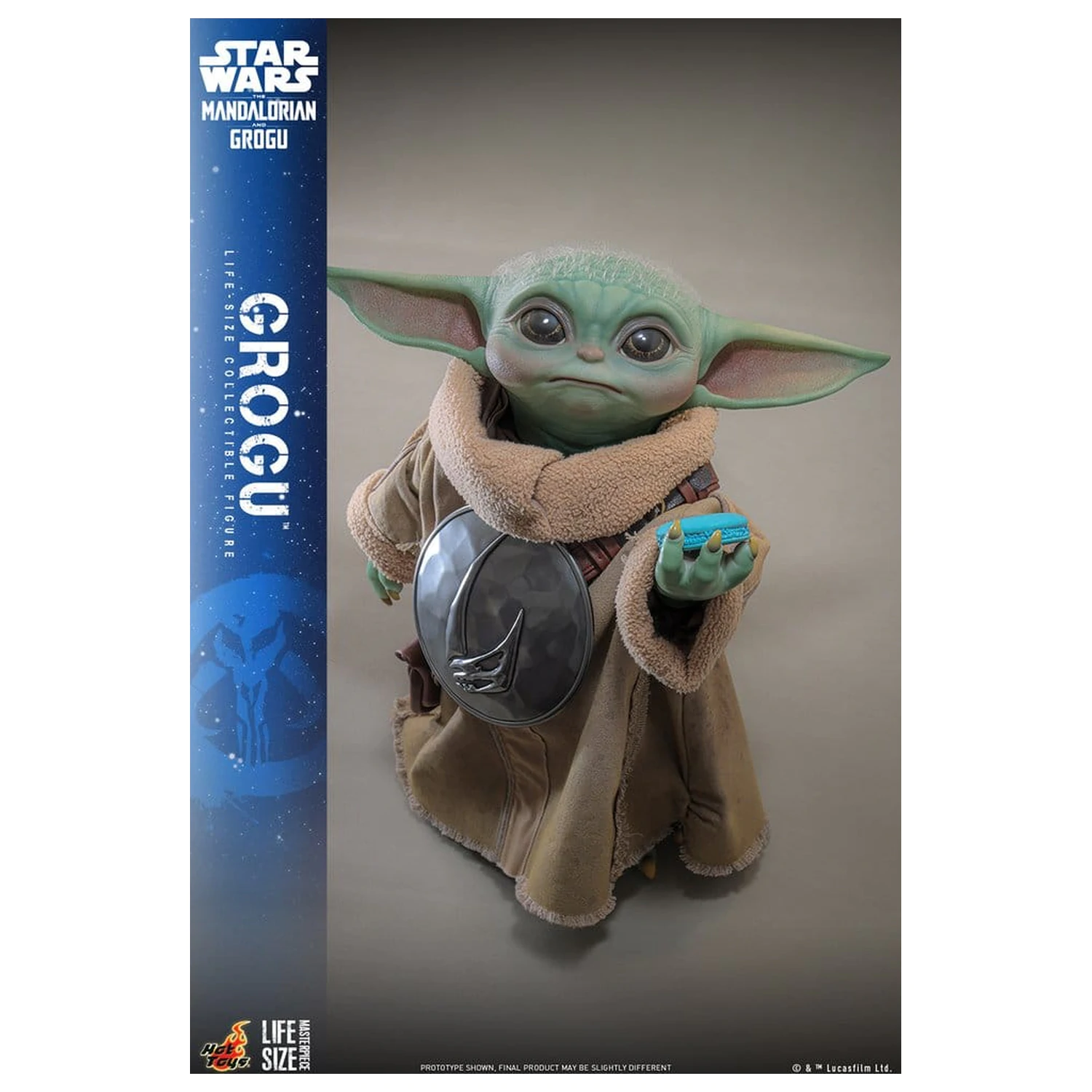 Star Wars: The Mandalorian & Grogu Figura naturalnej wielkości Grogu 38 cm zdjęcie produktu