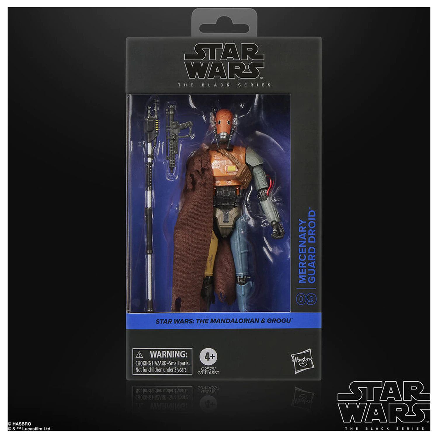 Star Wars The Mandalorian & Grogu Mercenary Guard Droid figurka 15cm zdjęcie produktu