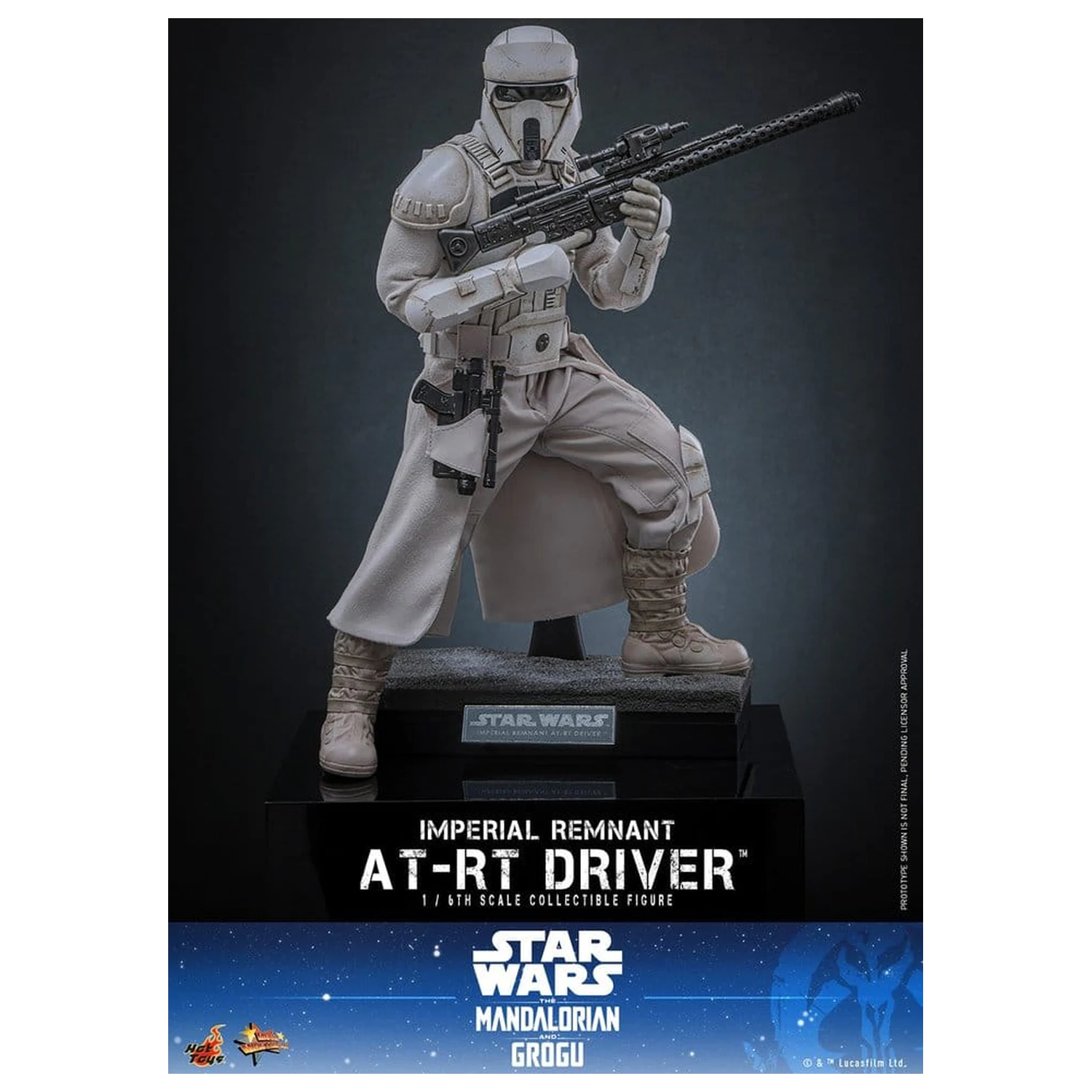 Star Wars: The Mandalorian & Grogu Movie Masterpiece Figurka akcji 1/6 Imperial Remnant AT-RT Driver 30 cm zdjęcie produktu