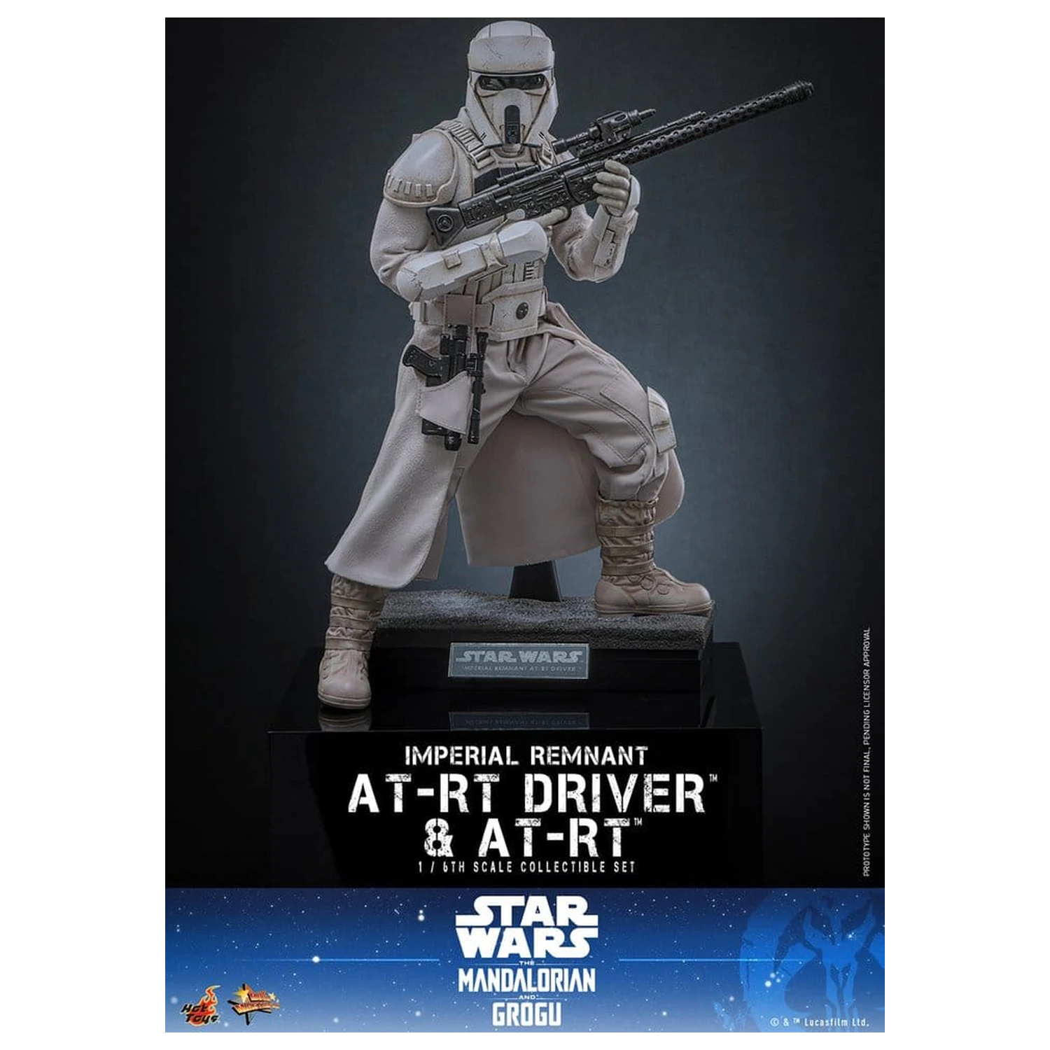 Star Wars: The Mandalorian & Grogu Movie Masterpiece Figurka akcji 1/6 Imperial Remnant AT-RT Driver 30 cm zdjęcie produktu