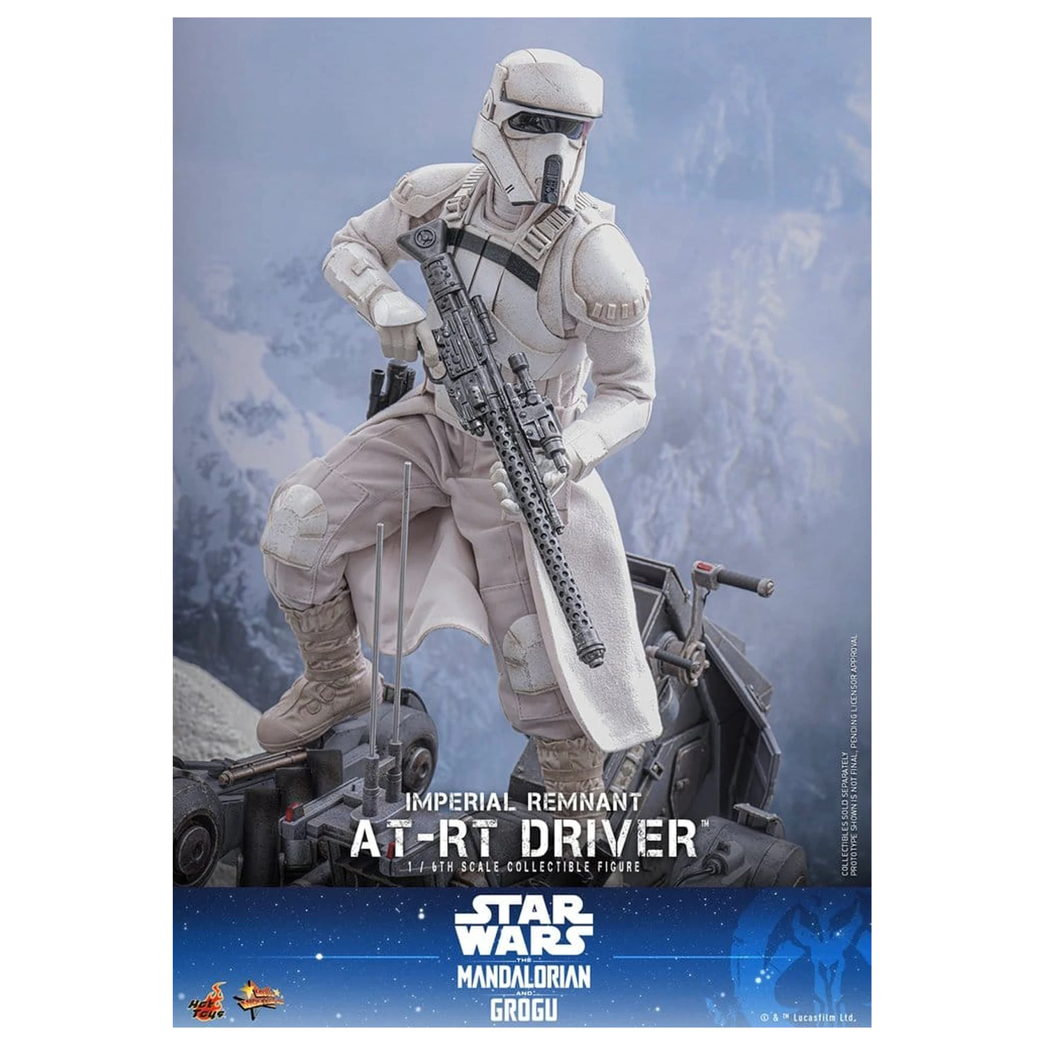 Star Wars: The Mandalorian & Grogu Movie Masterpiece Figurka akcji 1/6 Imperial Remnant AT-RT Driver 30 cm zdjęcie produktu