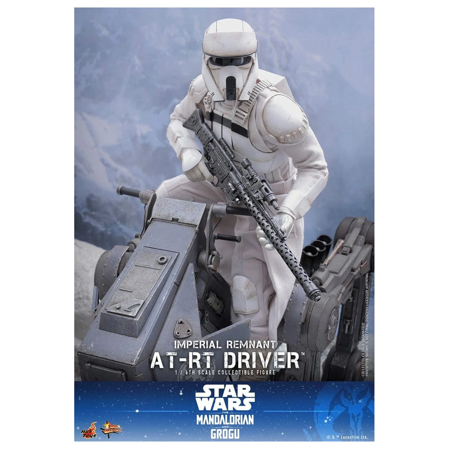 Star Wars: The Mandalorian & Grogu Movie Masterpiece Figurka akcji 1/6 Imperial Remnant AT-RT Driver 30 cm zdjęcie produktu