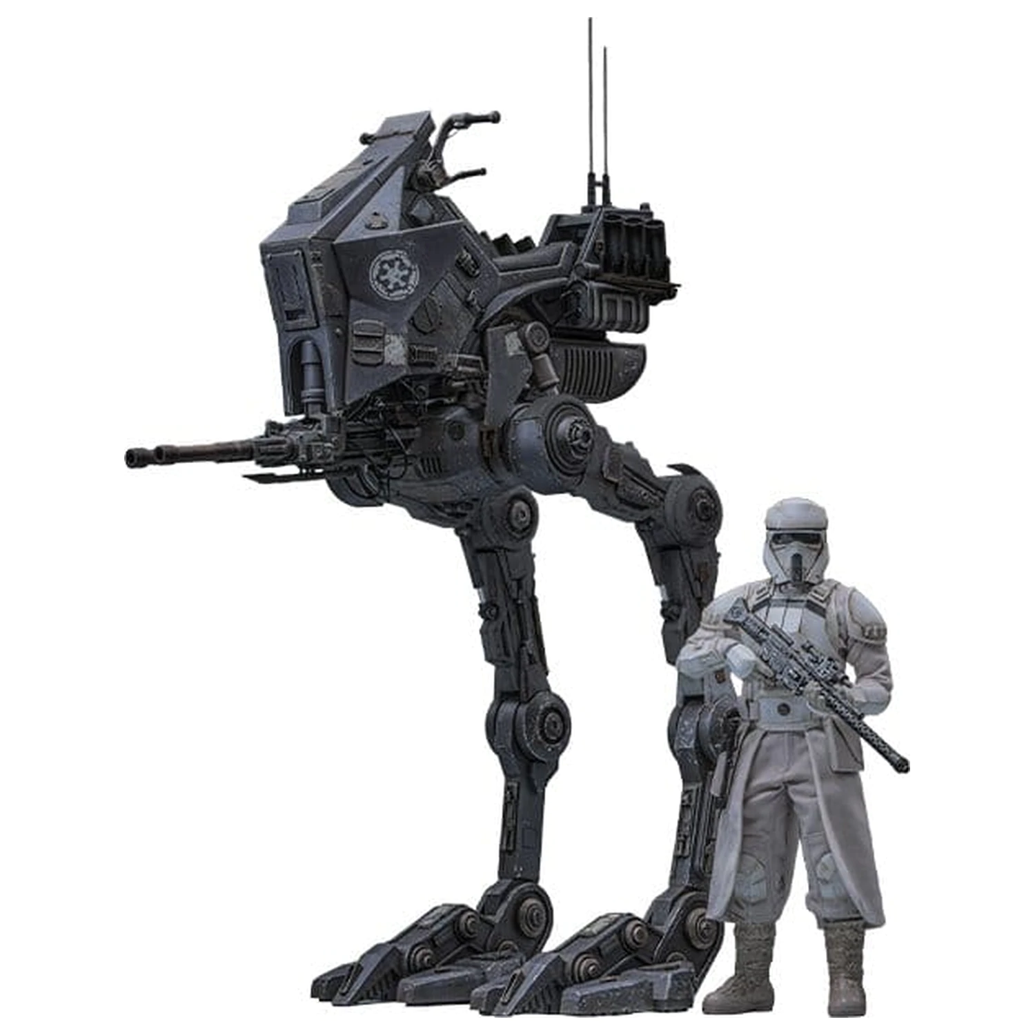 Star Wars: The Mandalorian & Grogu Movie Masterpiece Zestaw figurek 1/6 Imperial Remnant AT-RT Driver i AT-RT 60 cm zdjęcie produktu