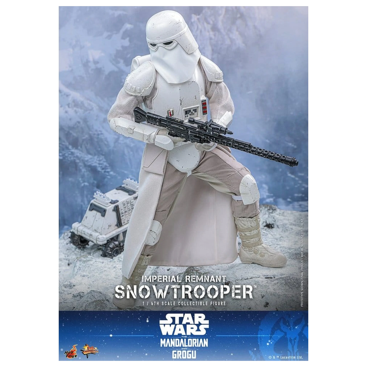 Star Wars: The Mandalorian & Grogu Movie Masterpiece Figurka akcji 1/6 Imperial Remnant Snowtrooper 30 cm zdjęcie produktu