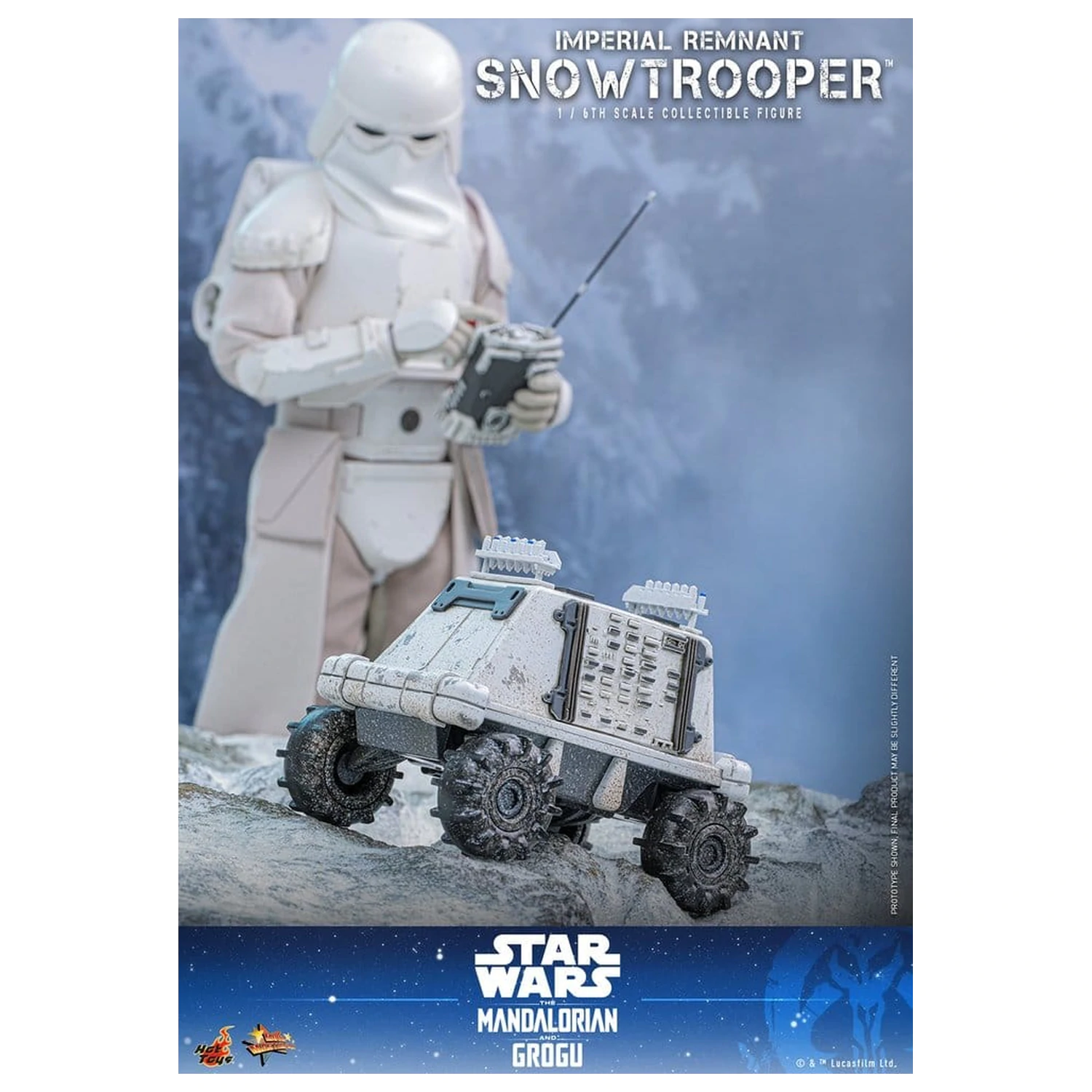 Star Wars: The Mandalorian & Grogu Movie Masterpiece Figurka akcji 1/6 Imperial Remnant Snowtrooper 30 cm zdjęcie produktu