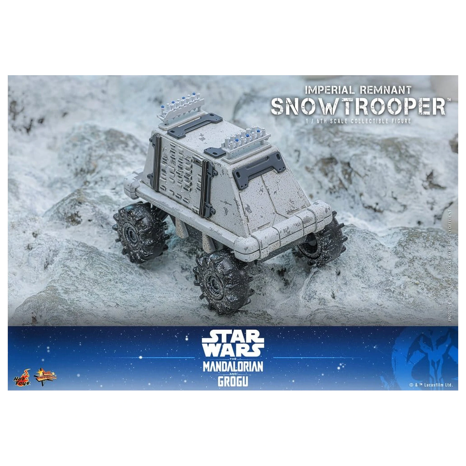 Star Wars: The Mandalorian & Grogu Movie Masterpiece Figurka akcji 1/6 Imperial Remnant Snowtrooper 30 cm zdjęcie produktu