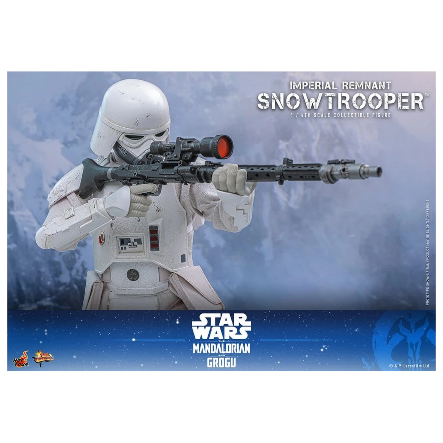 Star Wars: The Mandalorian & Grogu Movie Masterpiece Figurka akcji 1/6 Imperial Remnant Snowtrooper 30 cm zdjęcie produktu
