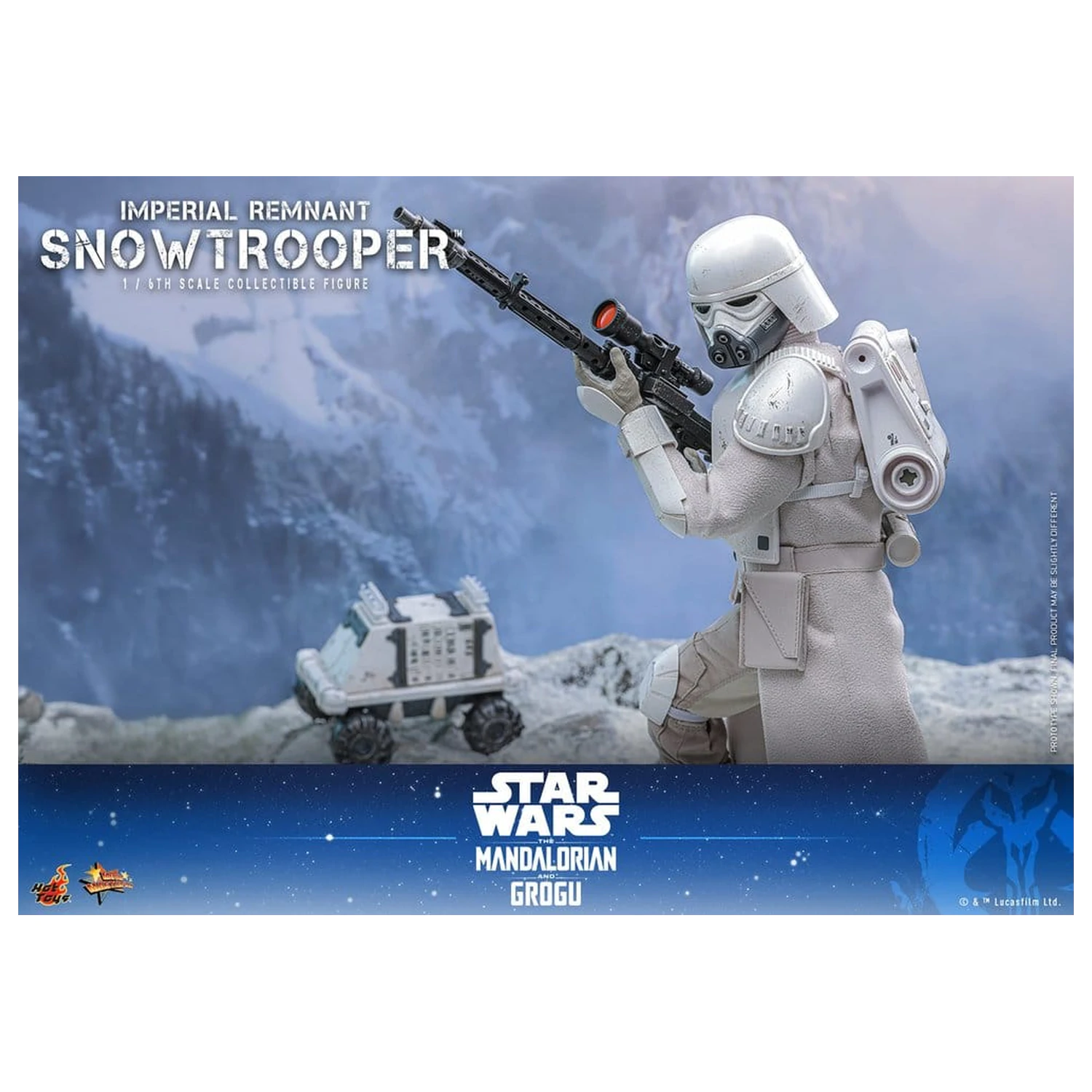 Star Wars: The Mandalorian & Grogu Movie Masterpiece Figurka akcji 1/6 Imperial Remnant Snowtrooper 30 cm zdjęcie produktu