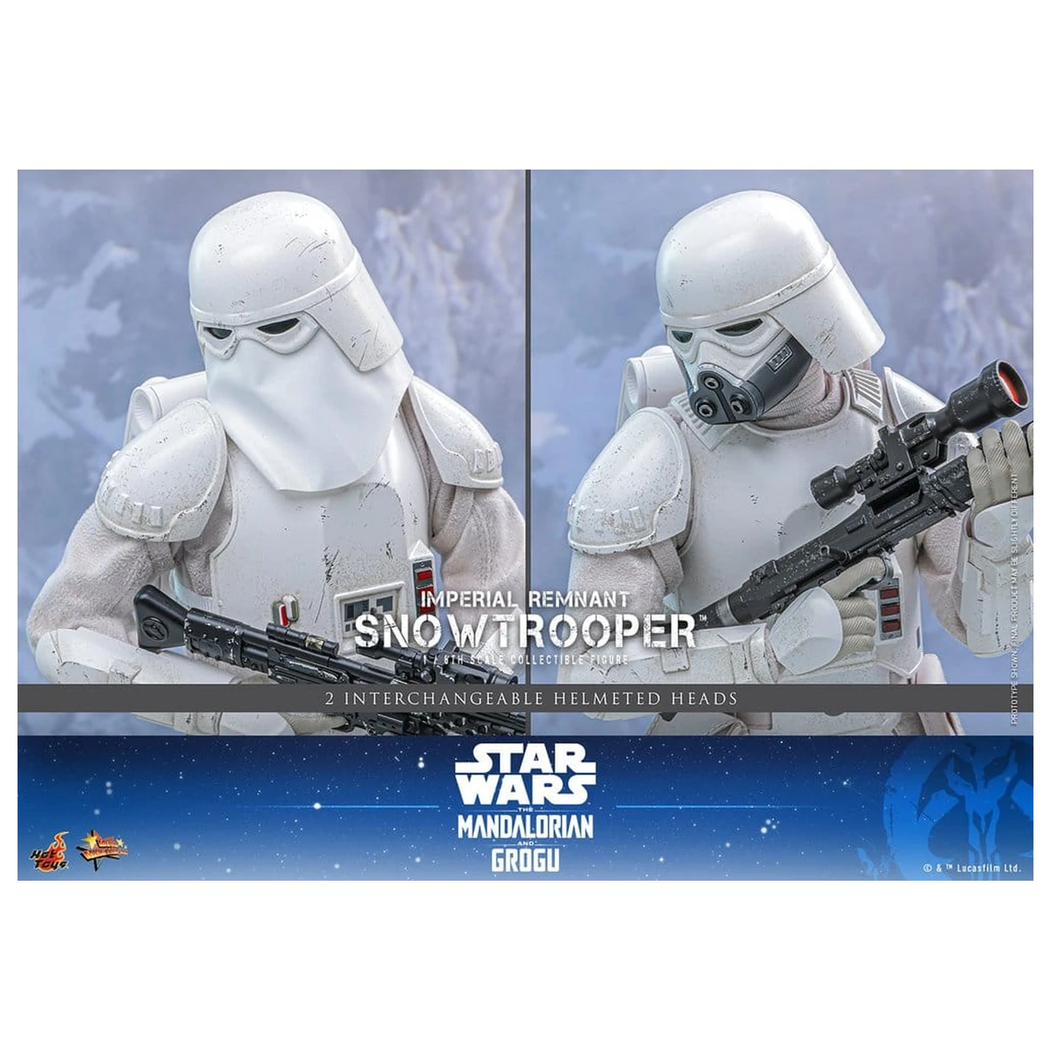 Star Wars: The Mandalorian & Grogu Movie Masterpiece Figurka akcji 1/6 Imperial Remnant Snowtrooper 30 cm zdjęcie produktu