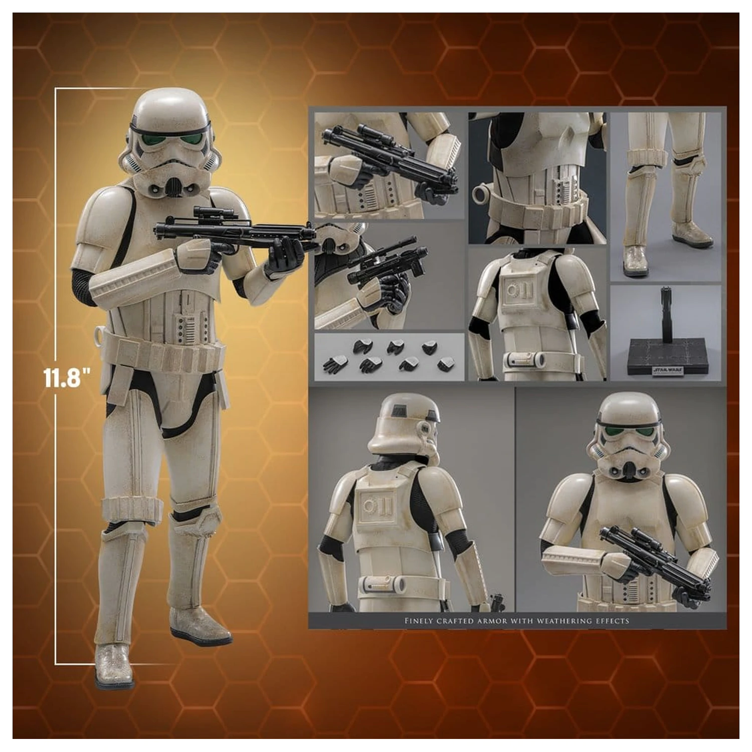 Star Wars: The Mandalorian & Grogu Movie Masterpiece Figurka Akcji 1/6 Imperial Remnant Stormtrooper 30 cm zdjęcie produktu