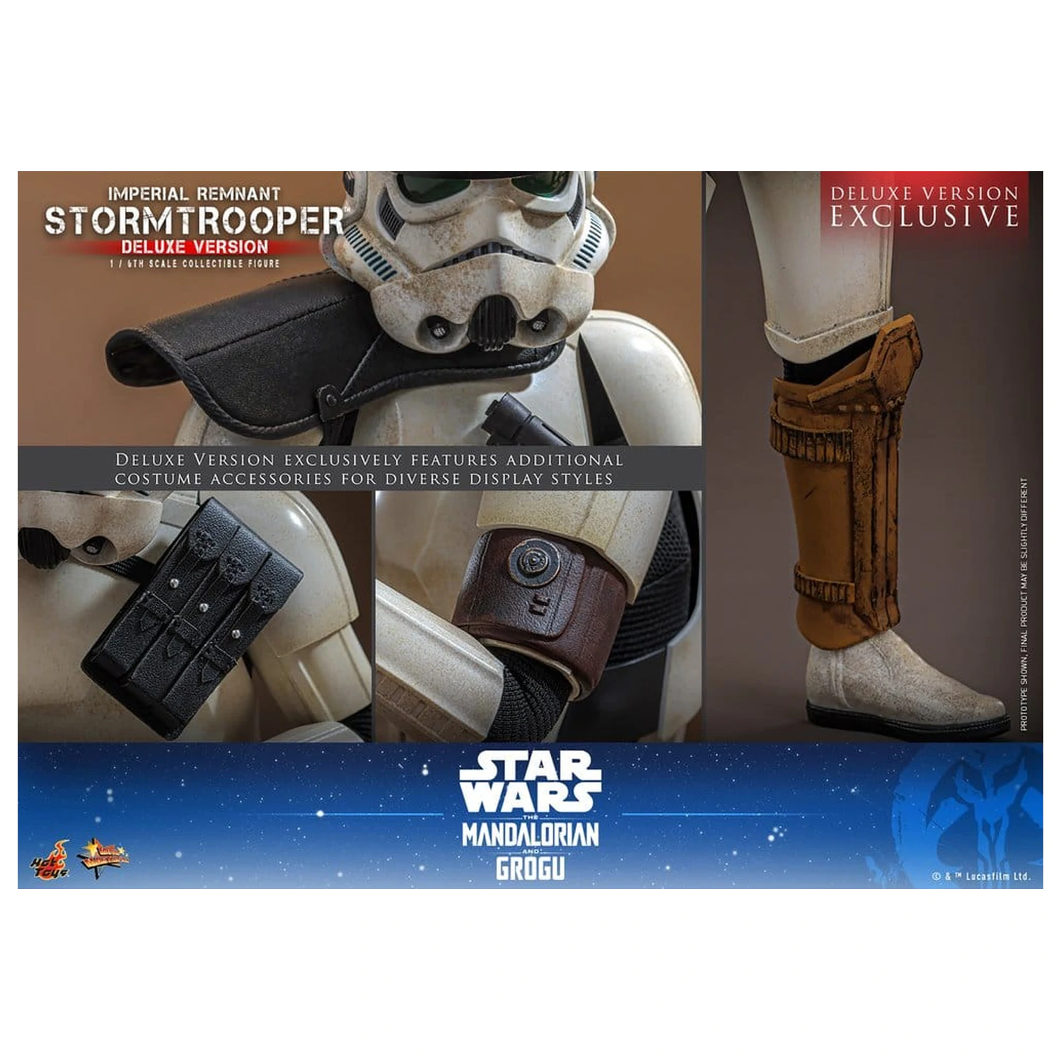 Star Wars: The Mandalorian & Grogu Movie Masterpiece Figurka akcji 1/6 Imperial Remnant Stormtrooper (Deluxe Version) 30 cm zdjęcie produktu