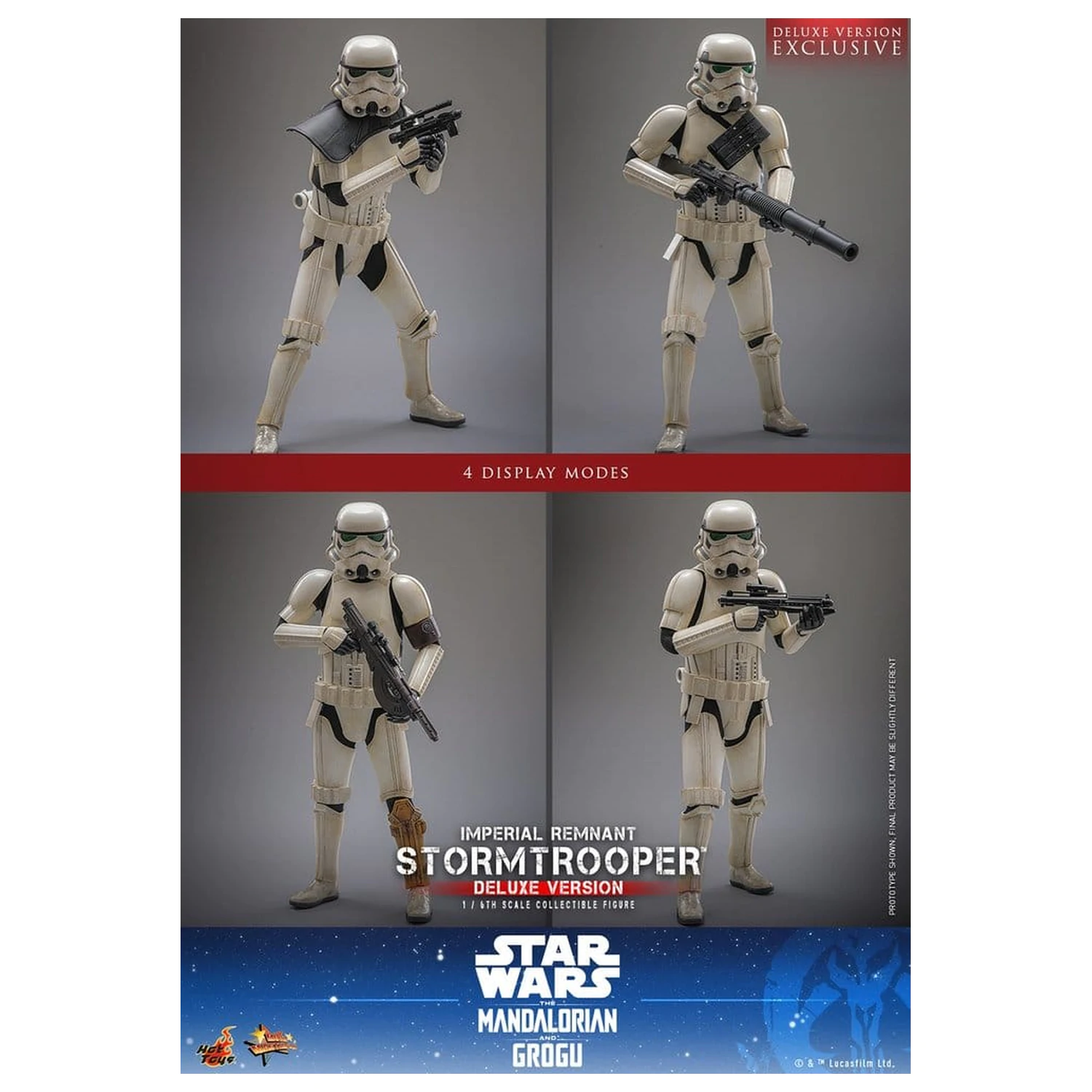 Star Wars: The Mandalorian & Grogu Movie Masterpiece Figurka akcji 1/6 Imperial Remnant Stormtrooper (Deluxe Version) 30 cm zdjęcie produktu