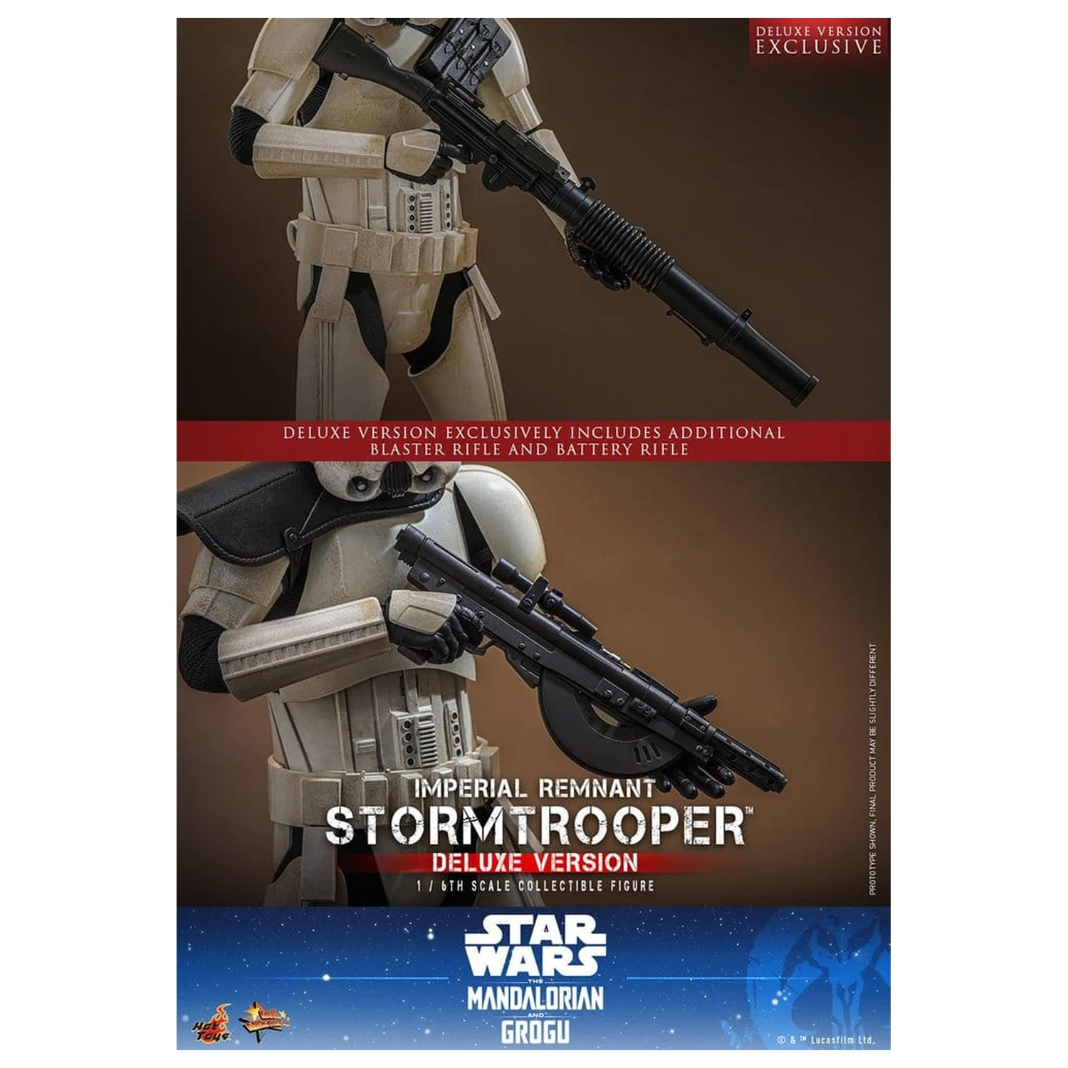 Star Wars: The Mandalorian & Grogu Movie Masterpiece Figurka akcji 1/6 Imperial Remnant Stormtrooper (Deluxe Version) 30 cm zdjęcie produktu