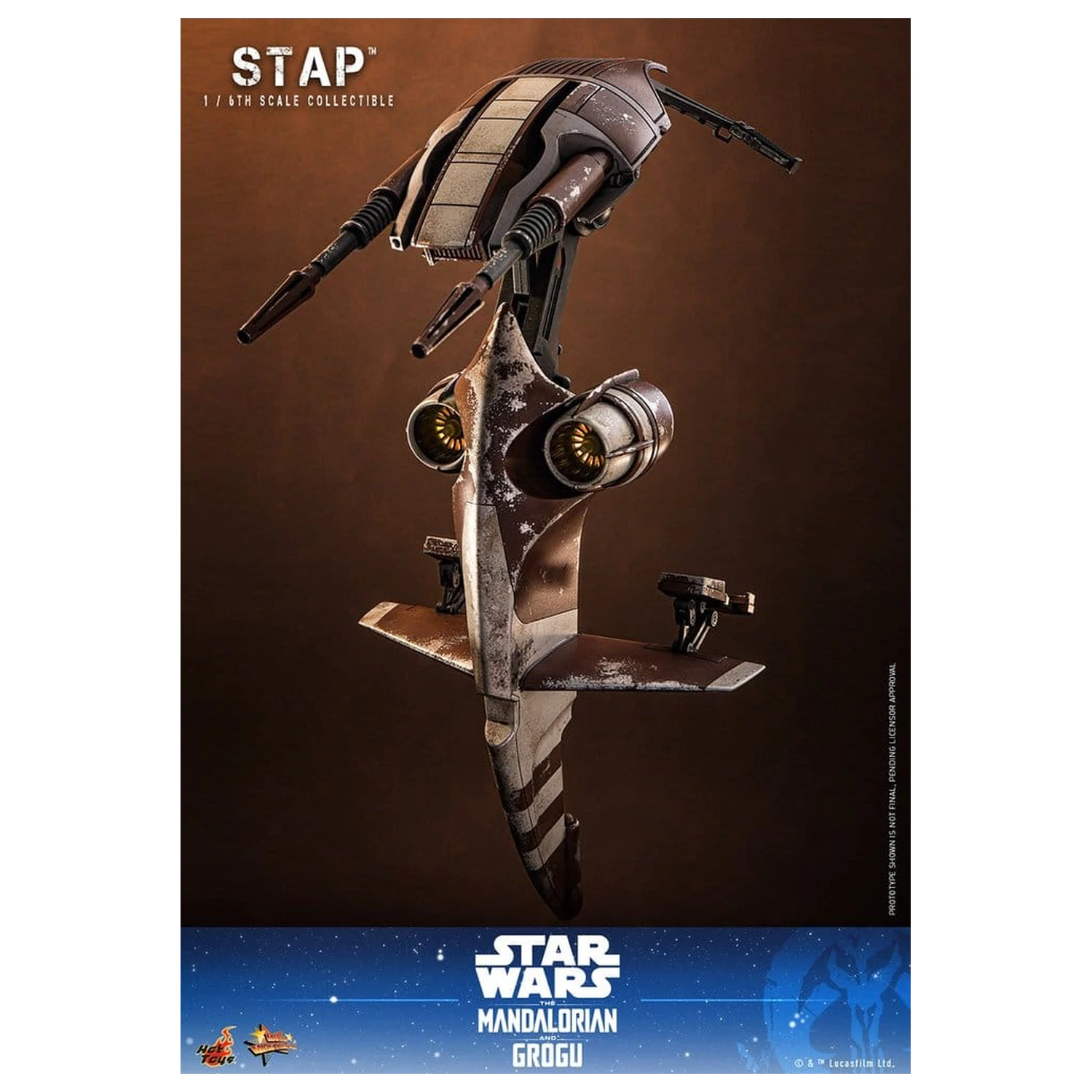Star Wars: The Mandalorian & Grogu Movie Masterpiece Akcesorium 1/6 STAP 32 cm zdjęcie produktu