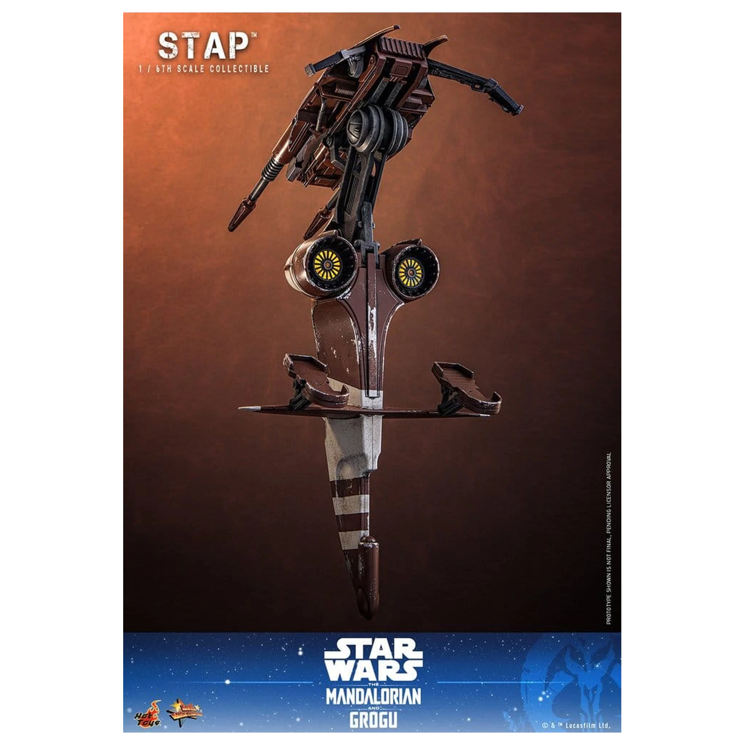 Star Wars: The Mandalorian & Grogu Movie Masterpiece Akcesorium 1/6 STAP 32 cm zdjęcie produktu