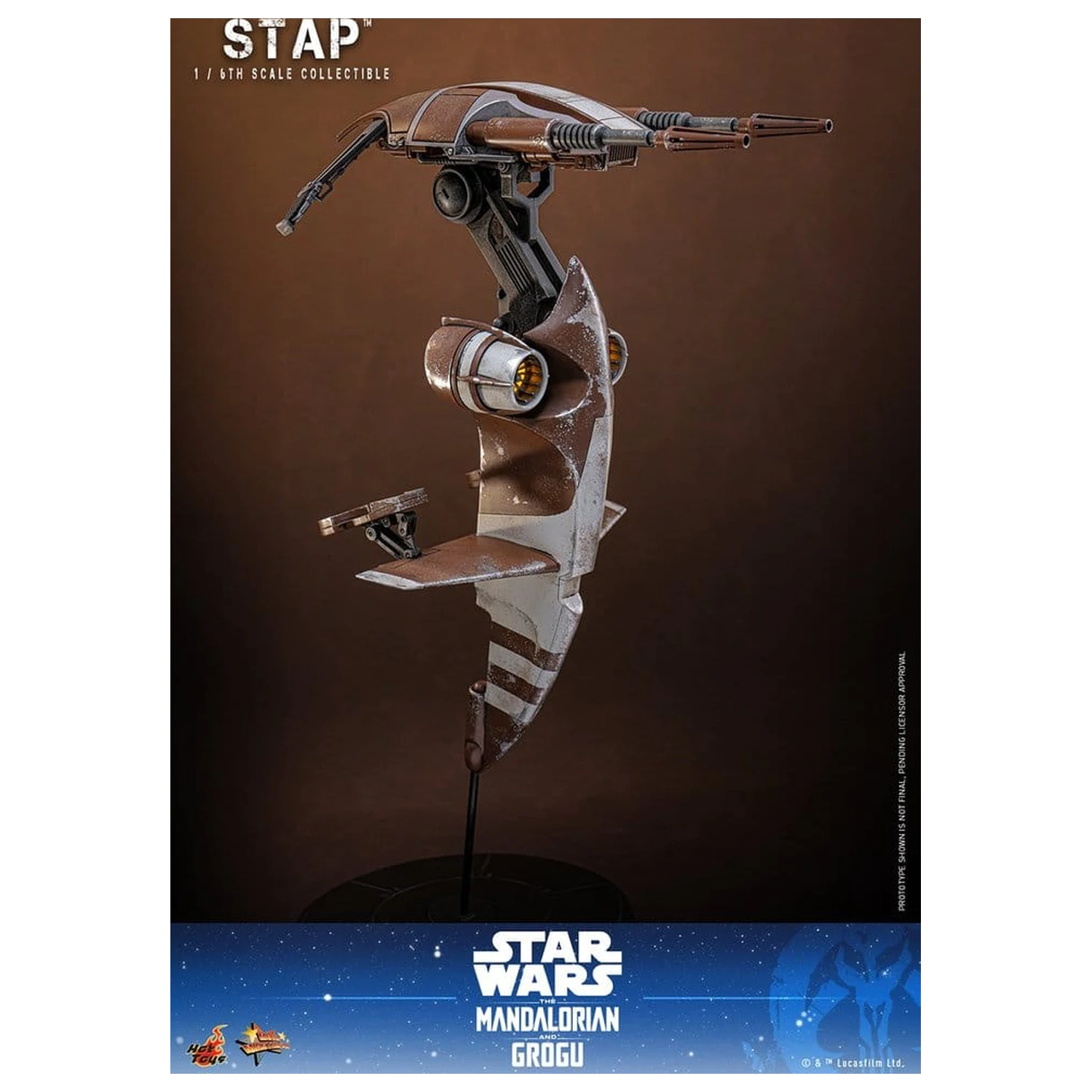 Star Wars: The Mandalorian & Grogu Movie Masterpiece Akcesorium 1/6 STAP 32 cm zdjęcie produktu