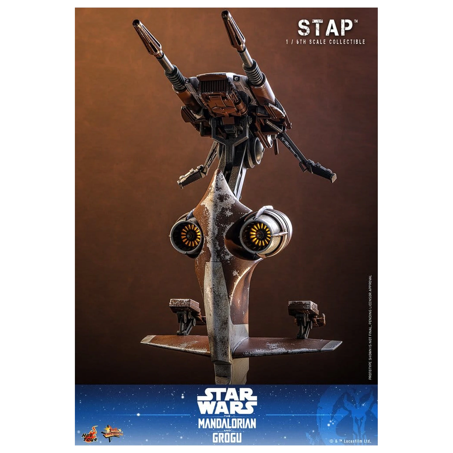 Star Wars: The Mandalorian & Grogu Movie Masterpiece Akcesorium 1/6 STAP 32 cm zdjęcie produktu