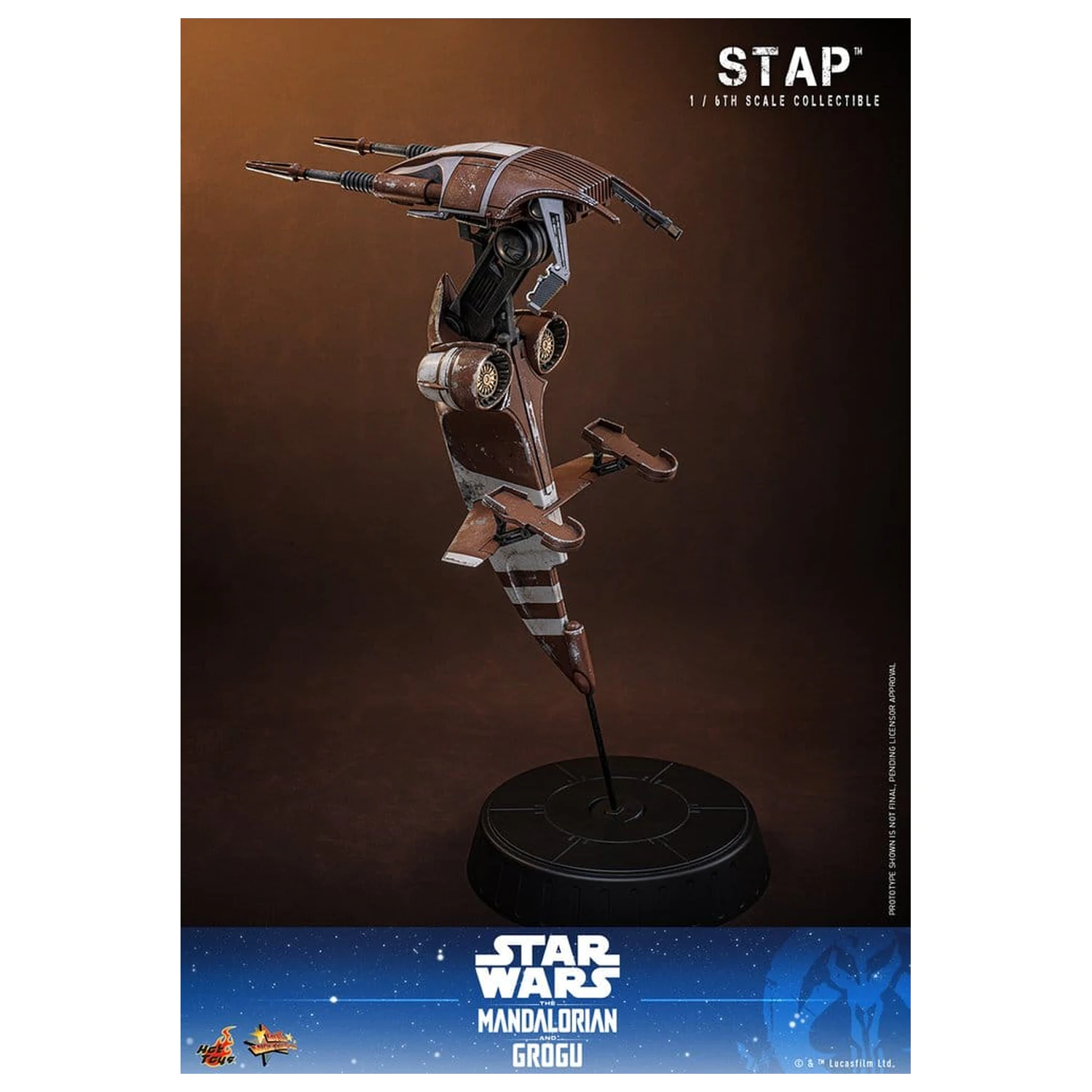 Star Wars: The Mandalorian & Grogu Movie Masterpiece Akcesorium 1/6 STAP 32 cm zdjęcie produktu