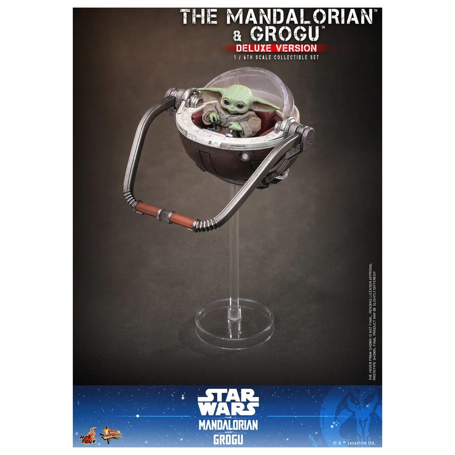 Star Wars: The Mandalorian & Grogu Movie Masterpiece Figurka akcji 1/6 The Mandalorian i Grogu (Deluxe Version) 31 cm zdjęcie produktu