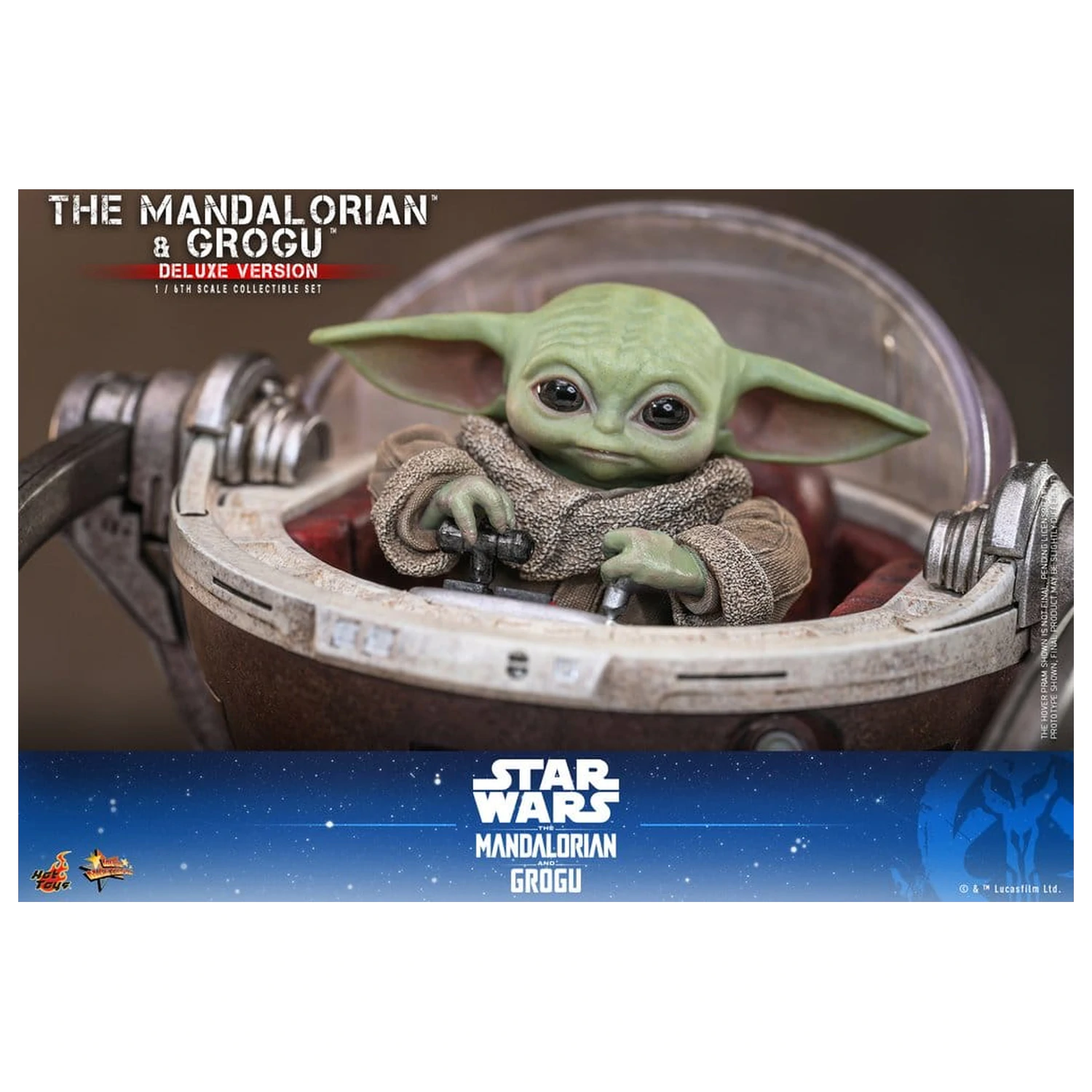 Star Wars: The Mandalorian & Grogu Movie Masterpiece Figurka akcji 1/6 The Mandalorian i Grogu (Deluxe Version) 31 cm zdjęcie produktu
