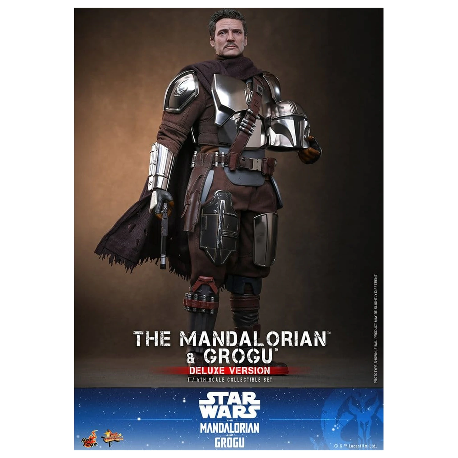 Star Wars: The Mandalorian & Grogu Movie Masterpiece Figurka akcji 1/6 The Mandalorian i Grogu (Deluxe Version) 31 cm zdjęcie produktu