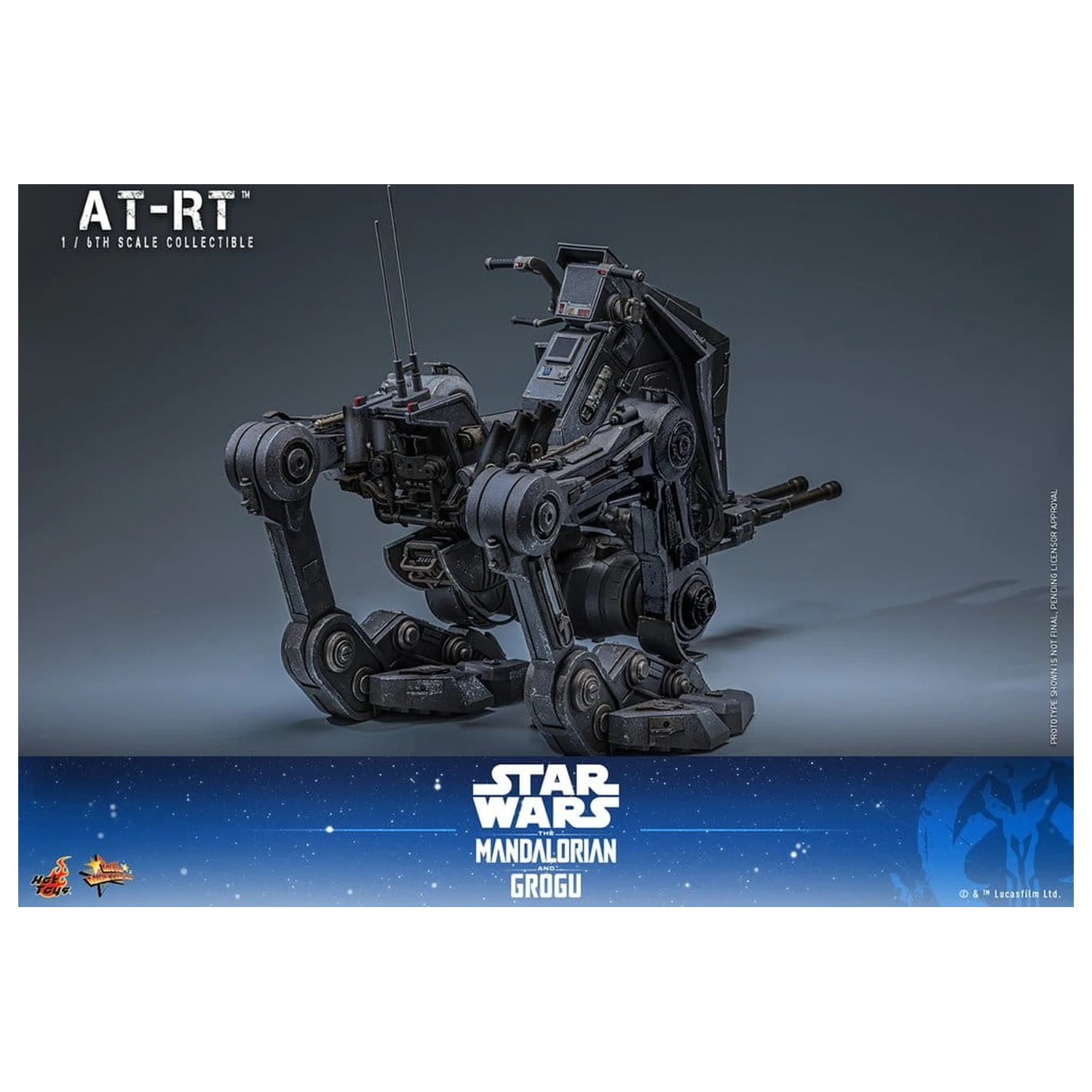 Star Wars: The Mandalorian & Grogu Movie Masterpiece Pojazd 1/6 AT-RT 60 cm zdjęcie produktu