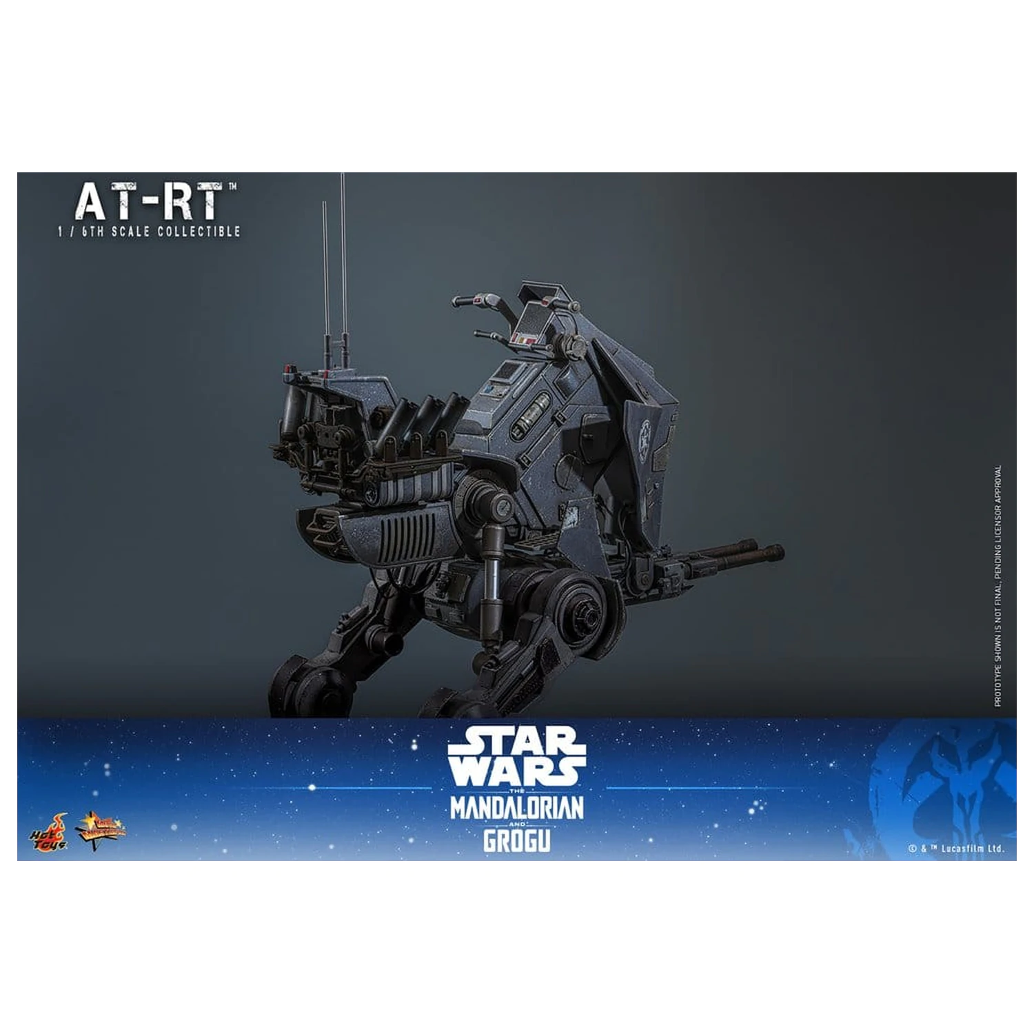 Star Wars: The Mandalorian & Grogu Movie Masterpiece Pojazd 1/6 AT-RT 60 cm zdjęcie produktu