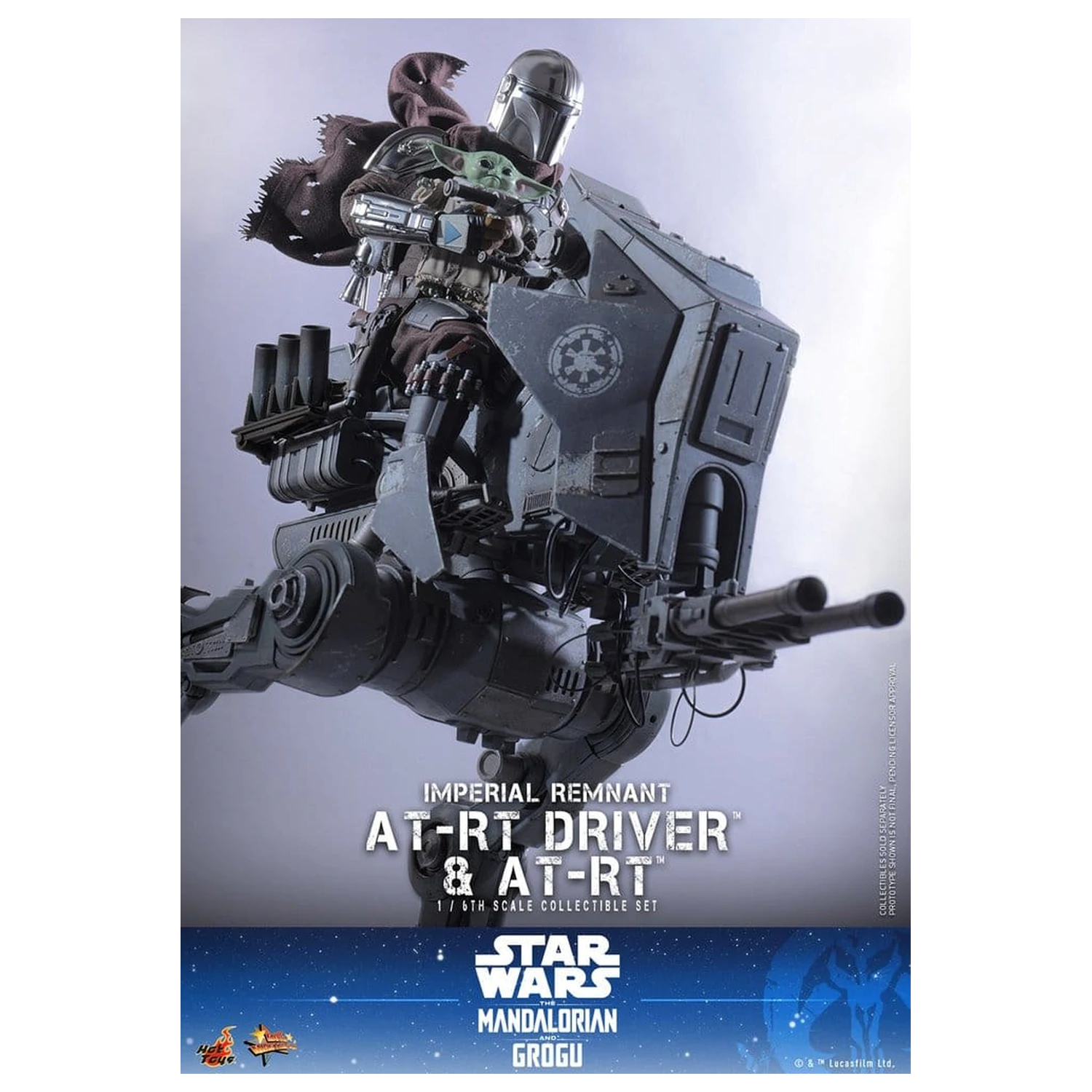 Star Wars: The Mandalorian & Grogu Movie Masterpiece Pojazd 1/6 AT-RT 60 cm zdjęcie produktu