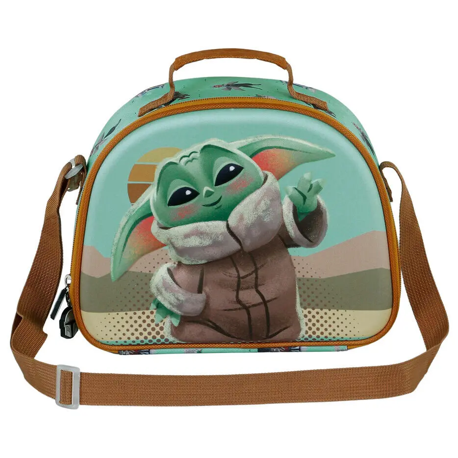 Star Wars The Mandalorian Grogu Say Hi Torba na Lunch 3D zdjęcie produktu