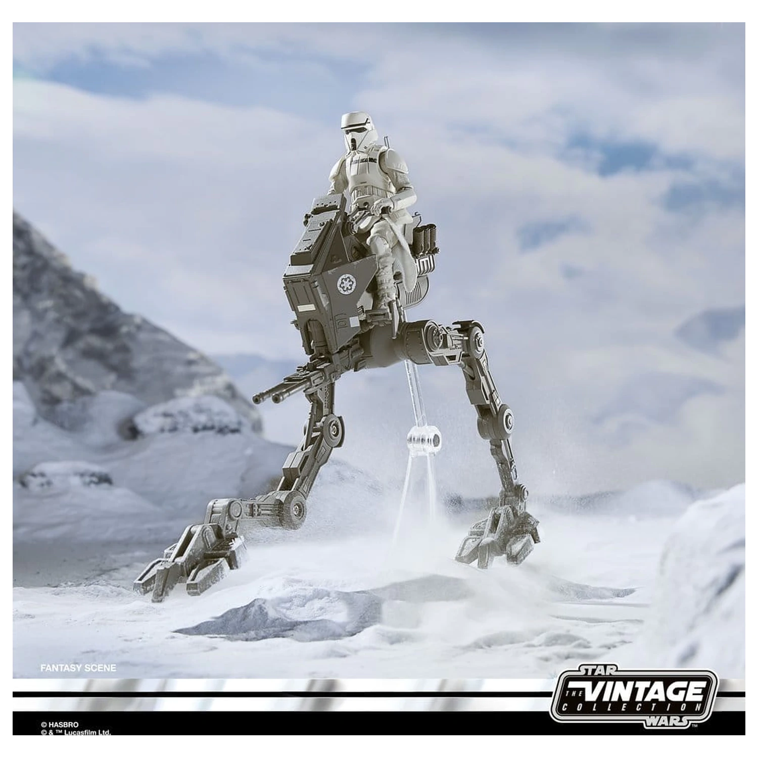 Star Wars: The Mandalorian & Grogu Vintage Collection Pojazd Imperial Remnant AT-RT 10 cm zdjęcie produktu