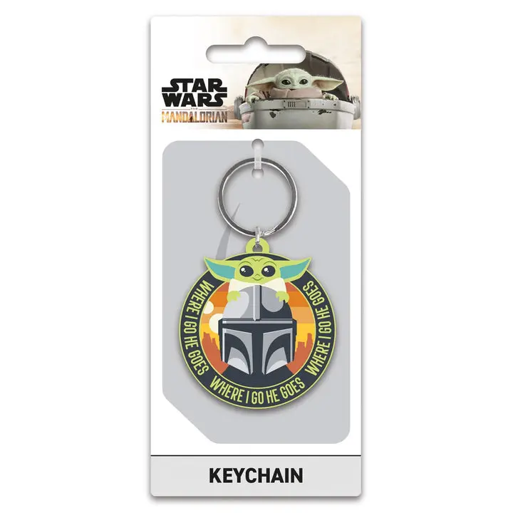 Star Wars Gumowy Brelok The Mandalorian 6 cm zdjęcie produktu