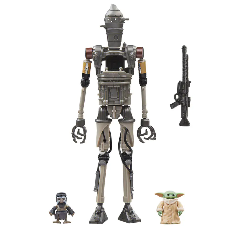 Star Wars The Mandalorian IG-12 Grogu & Anzellan figurka 9,5 cm zdjęcie produktu