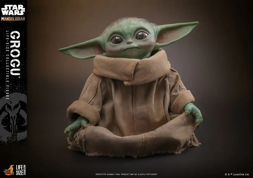 Star Wars: The Mandalorian naturalnej wielkości Masterpiece figurka akcji Grogu 37 cm zdjęcie produktu
