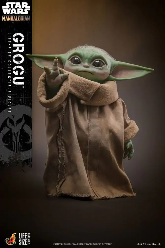 Star Wars: The Mandalorian naturalnej wielkości Masterpiece figurka akcji Grogu 37 cm zdjęcie produktu