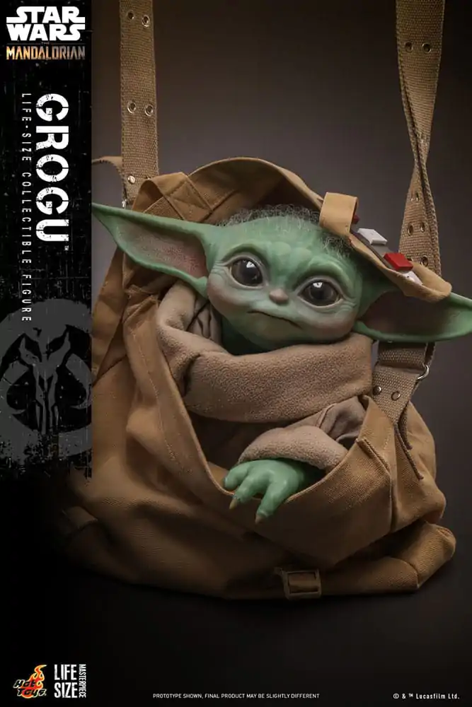 Star Wars: The Mandalorian naturalnej wielkości Masterpiece figurka akcji Grogu 37 cm zdjęcie produktu