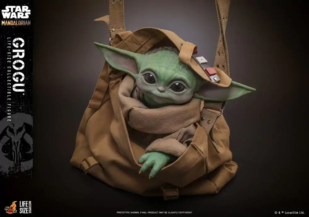 Star Wars: The Mandalorian naturalnej wielkości Masterpiece figurka akcji Grogu 37 cm zdjęcie produktu