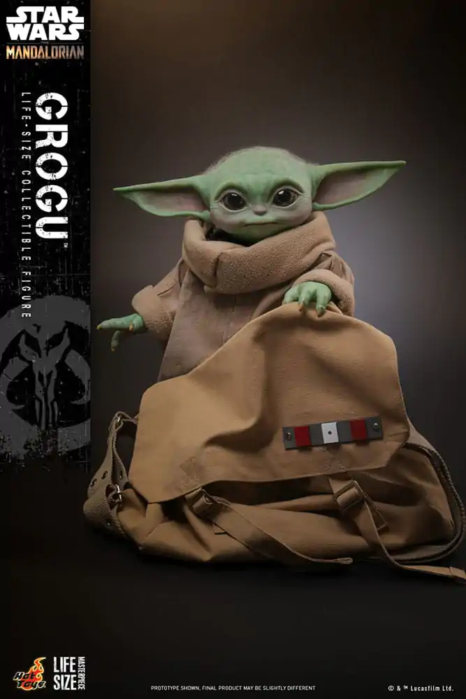 Star Wars: The Mandalorian naturalnej wielkości Masterpiece figurka akcji Grogu 37 cm zdjęcie produktu