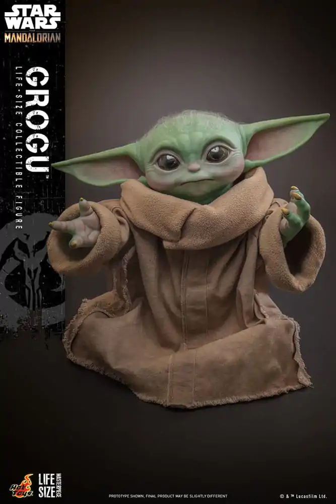 Star Wars: The Mandalorian naturalnej wielkości Masterpiece figurka akcji Grogu 37 cm zdjęcie produktu