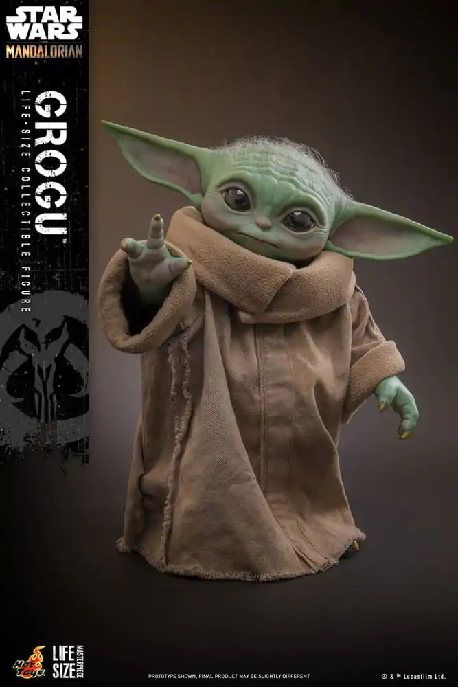 Star Wars: The Mandalorian naturalnej wielkości Masterpiece figurka akcji Grogu 37 cm zdjęcie produktu