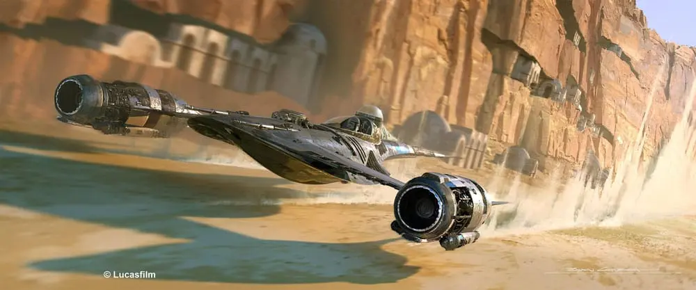 Star Wars: The Mandalorian Model Kit N1 Starfighter - Model do składania zdjęcie produktu