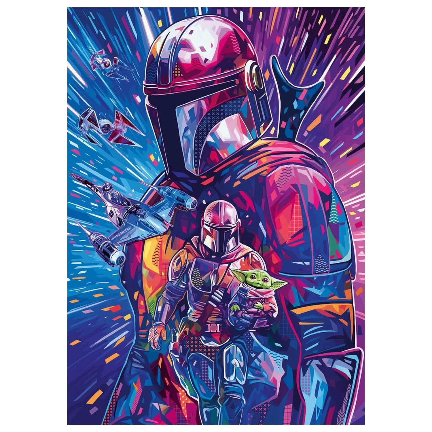 Star Wars The Mandalorian puzzle 500 elementów zdjęcie produktu