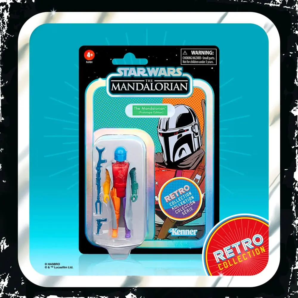 Star Wars: The Mandalorian Retro Collection Figurka Akcji The Mandalorian (Prototype Edition) 10 cm zdjęcie produktu