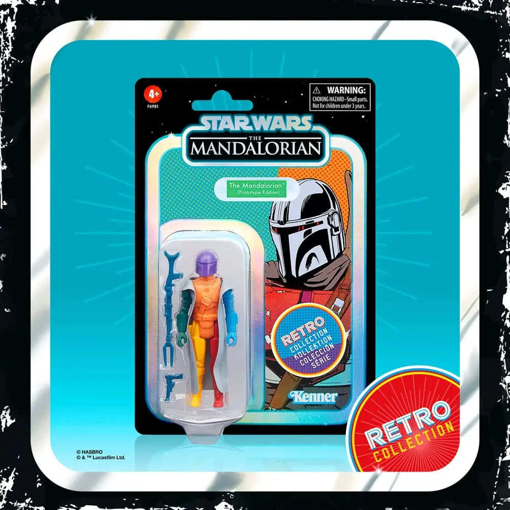 Star Wars: The Mandalorian Retro Collection Figurka Akcji The Mandalorian (Prototype Edition) 10 cm zdjęcie produktu