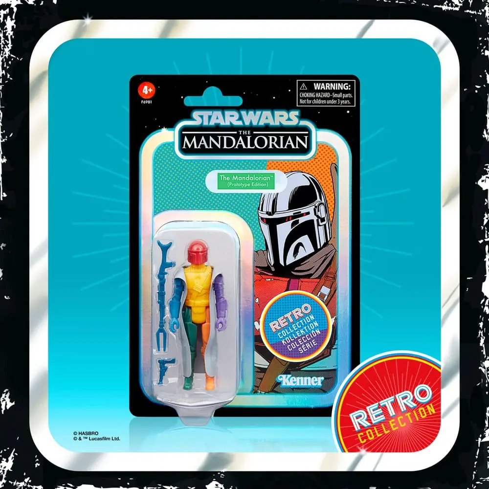 Star Wars: The Mandalorian Retro Collection Figurka Akcji The Mandalorian (Prototype Edition) 10 cm zdjęcie produktu