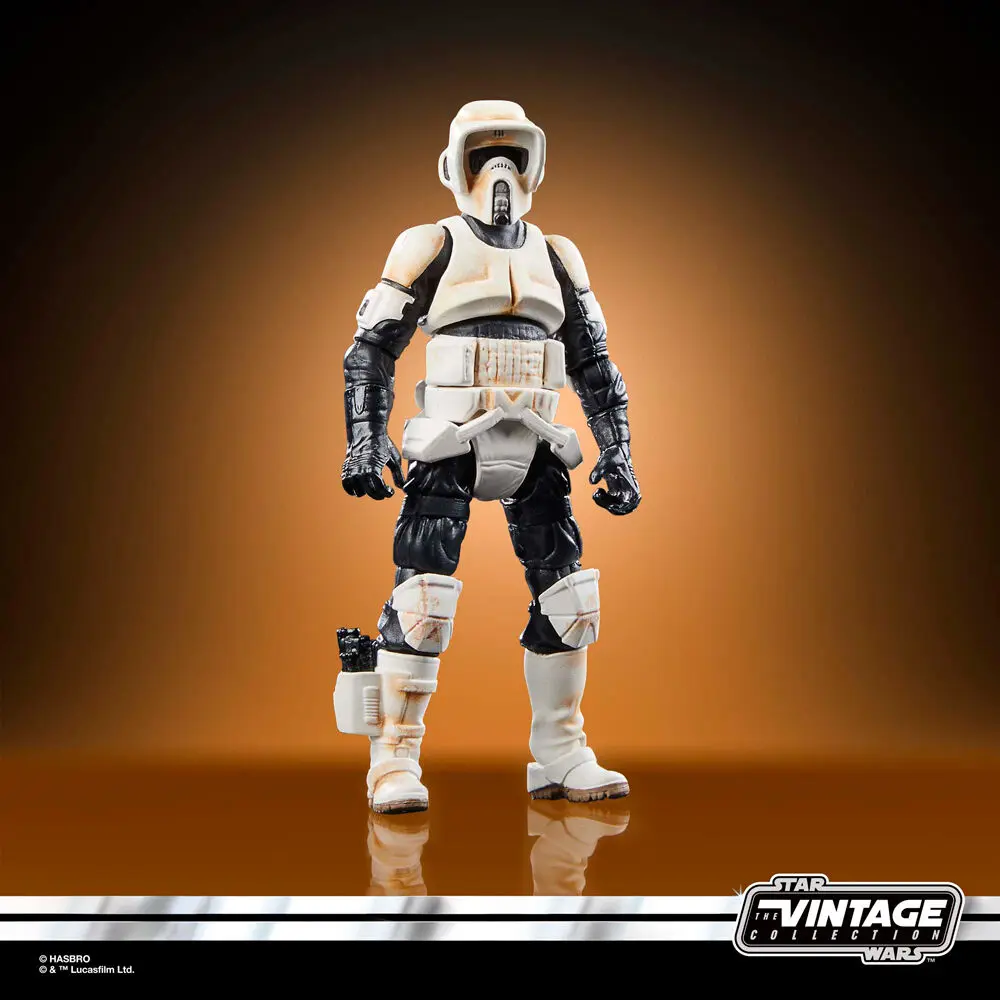 Star Wars: The Mandalorian Vintage Collection Pojazd z Figurkami Ścigacz z Scout Trooperem & Grogu zdjęcie produktu