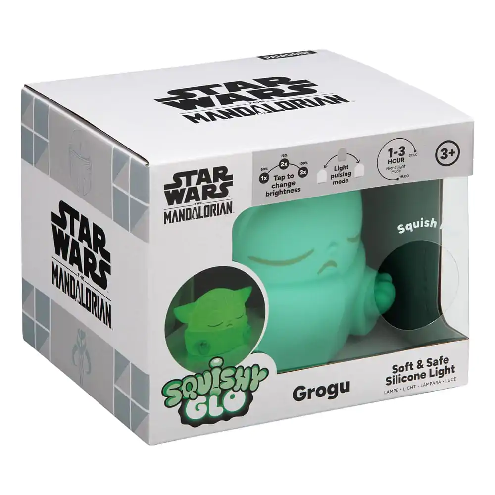 Star Wars The Mandalorian Gniotek Świecący Silikonowa Lampka Grogu 15 cm zdjęcie produktu