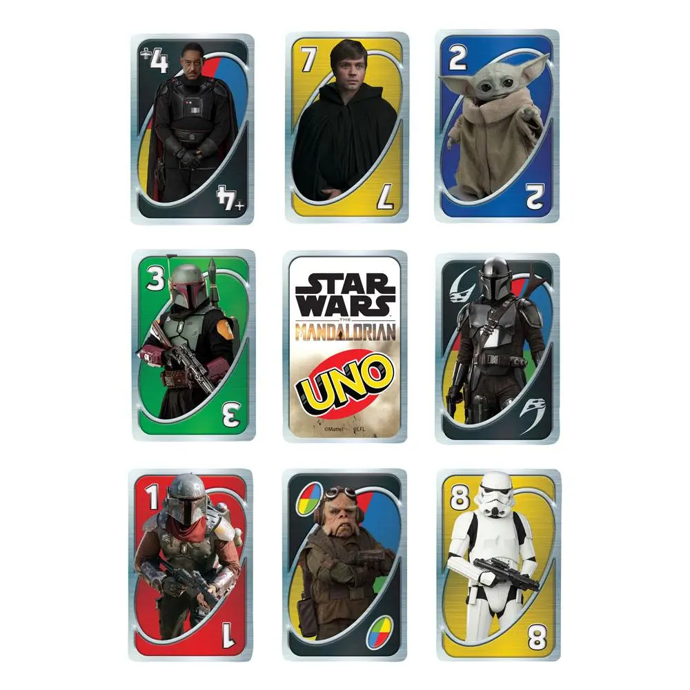Star Wars: The Mandalorian Gra karciana UNO zdjęcie produktu